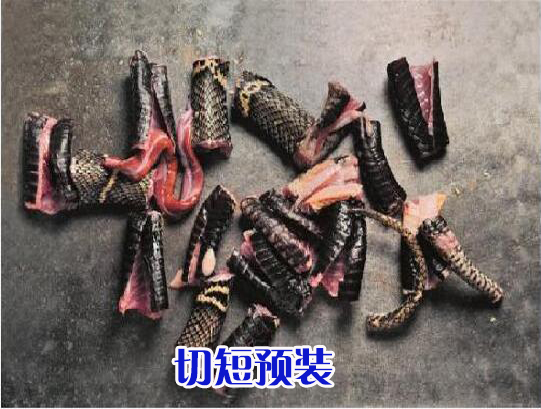 冰鲜蛇肉