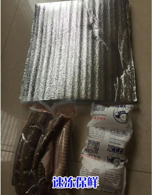 冰鲜蛇肉