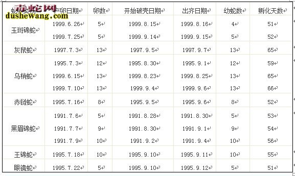 人工养蛇中母蛇产卵、孵化及幼蛇饲养管理知识