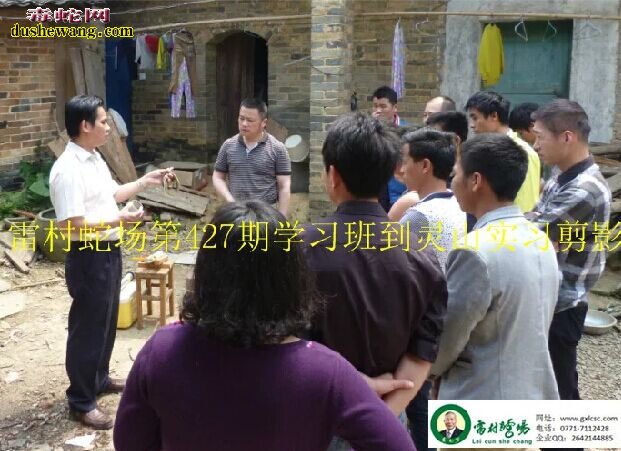 广西雷村蛇场养蛇技术培训第427期