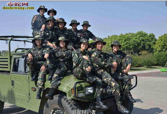 解放军女特种兵残酷训练曝光:蛇群中取枪