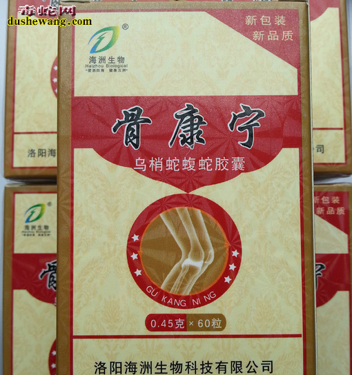 骨康宁乌梢蛇蝮蛇胶囊