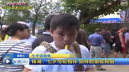 樟湖蛇文化节:七夕情人节与蛇相伴 崇蛇文化旅游节历史悠久
