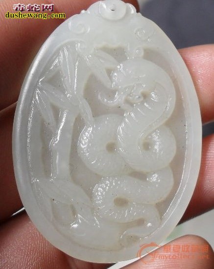 玉雕蛇图片