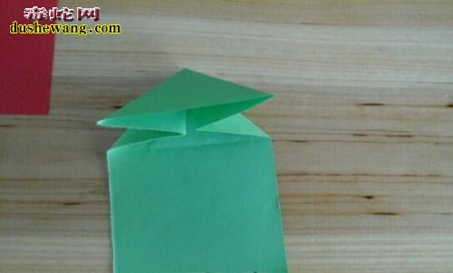 纸青蛙的折法图解7