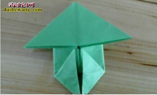 纸青蛙的折法图解13
