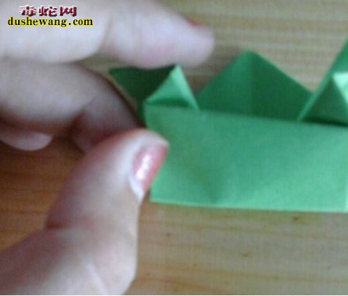 纸青蛙的折法图解19