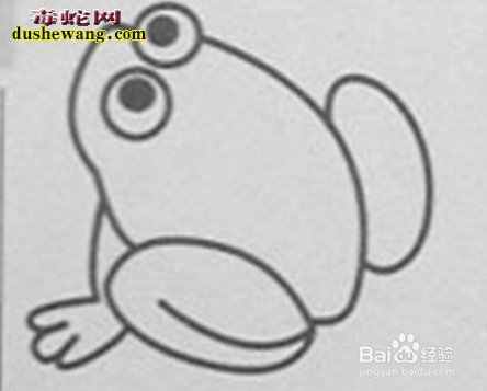 青蛙怎么画