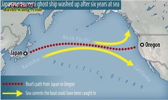 “幽灵船”:美国海岸突现日本大地震后船 内藏吓人之物