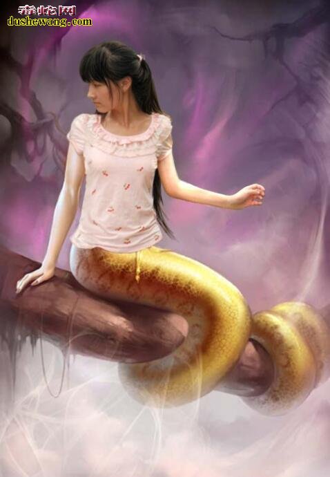 【半人半蛇图片】美女变成蛇人图片大全