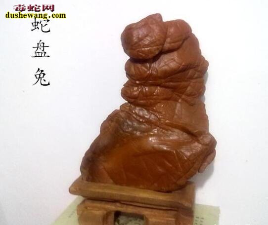 蛇盘兔玉雕图片、蛇盘兔什么意思?