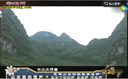 山谷里的怪声! 唢呐声伴随着喊叫声呼救声!