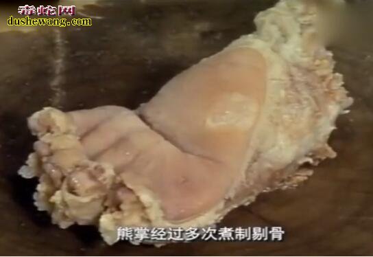 中国宫廷菜：红烧熊掌怎么做的？