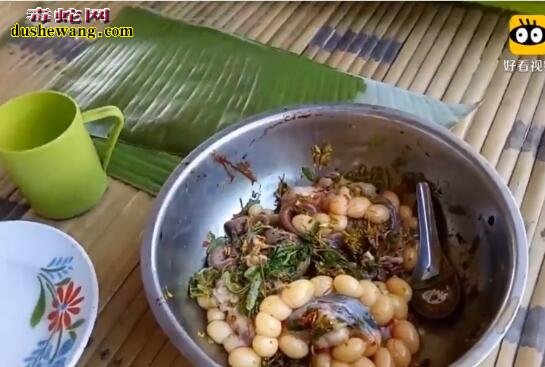 蛇蛋怎么吃？蛇蛋吃发很多、但越南人的吃法口味有点重！