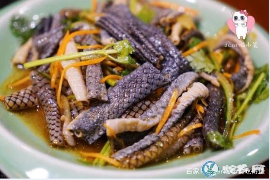 厦门首家全蛇宴餐厅!看着就垂涎三尺