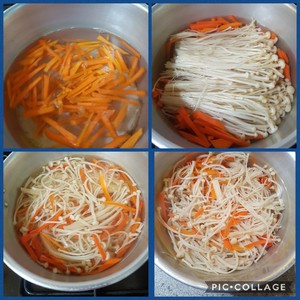 凉拌金针菇