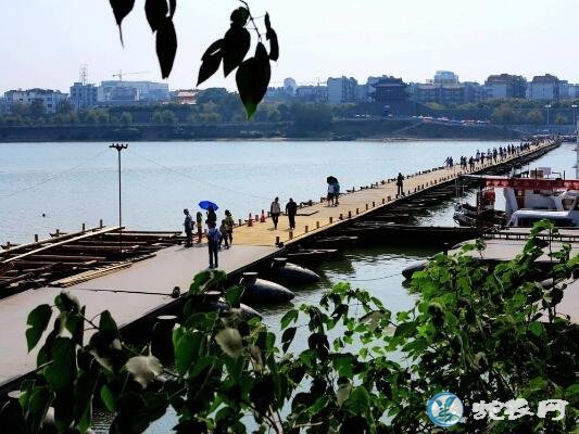 赣州东河浮桥!由100只木船搭建、800多年从未被冲垮!