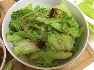 凉拌生菜