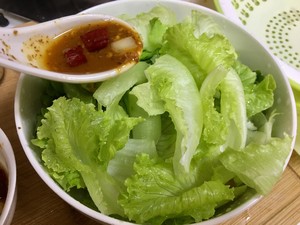 凉拌生菜