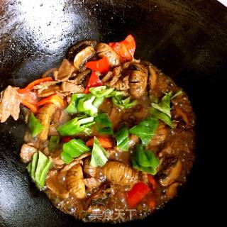 蘑菇炒肉