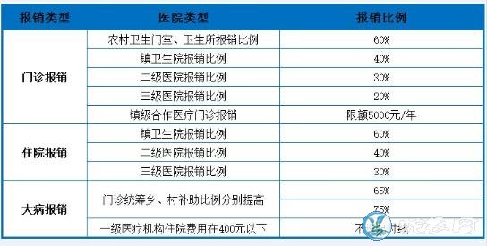 2019年新农合大病报销范围都有哪些？