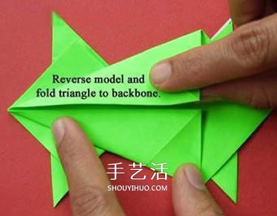 叠青蛙、会跳的青蛙怎么折?