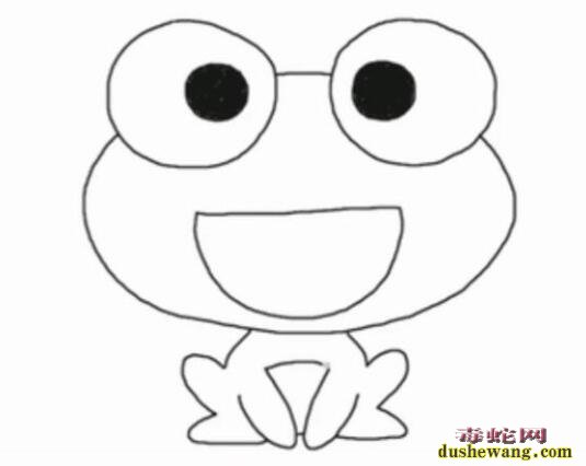 画青蛙、画青蛙的简笔画是怎么画的？