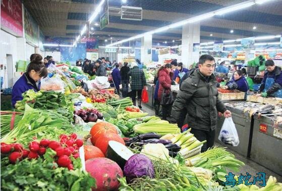 苏州南环桥市场:一周农产品价格行情!蔬菜水产品略有上涨!
