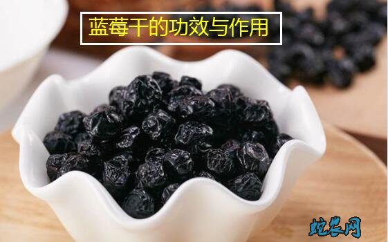 蓝莓干的功效与作用