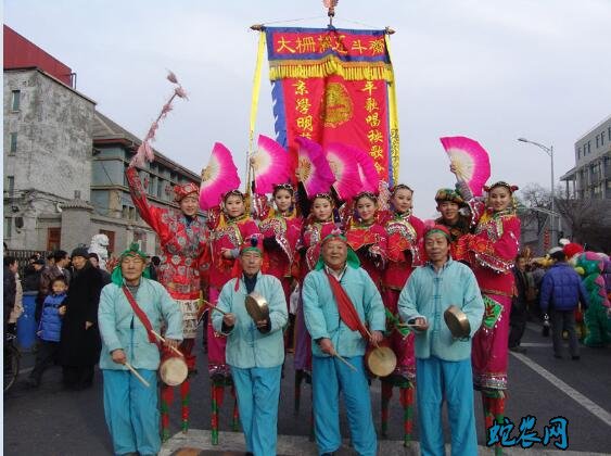 东城区民俗文化-大栅栏五斗斋高跷秧歌介绍!