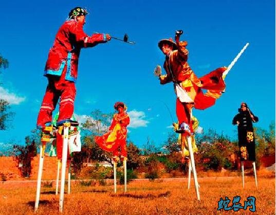 丰台区民俗文化-米粮屯高跷介绍!