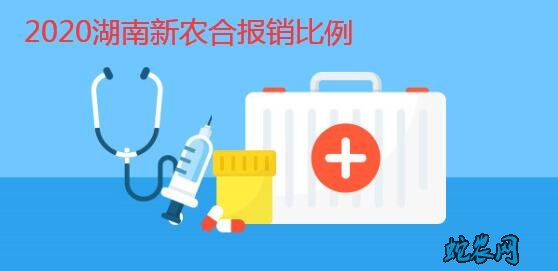 2020年湖南农村合作医疗报销比例范围?