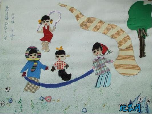 滨海新区民俗文化-大港布贴画介绍!