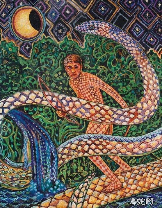 灵蛇故事：人蛇情缘！弄蛇人喂养两条舞蛇通了灵性，相互结下深厚情谊！