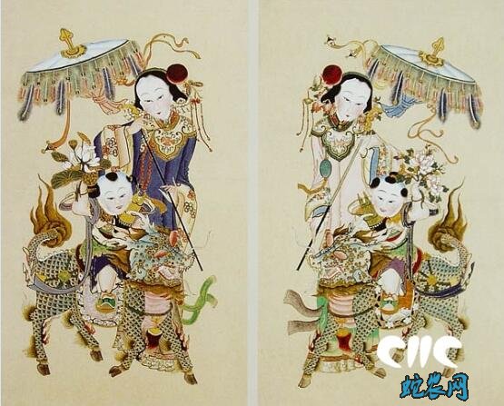 西青区民俗文化-杨柳青木版年画介绍!