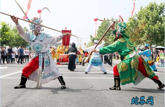 石家庄民俗文化-桃林坪花脸社火介绍!