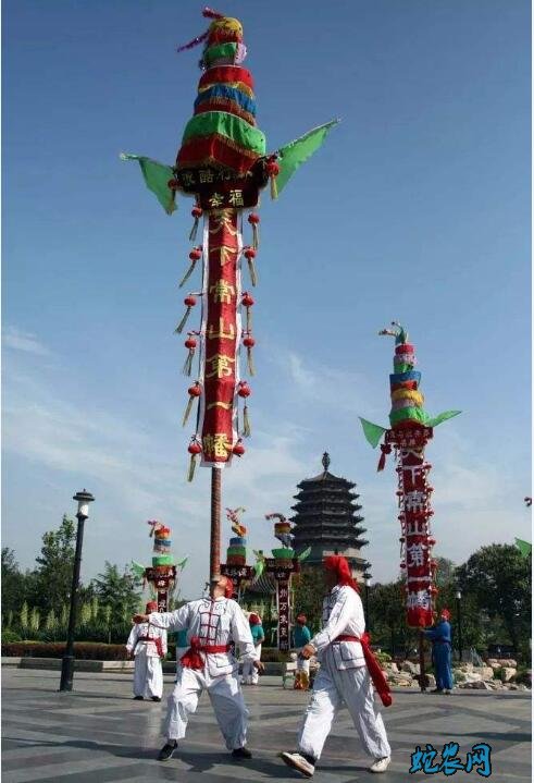 石家庄民俗文化-正定高照(中幡)介绍!