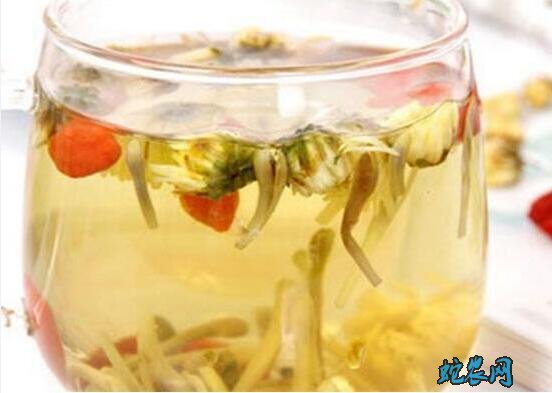 金银花泡水