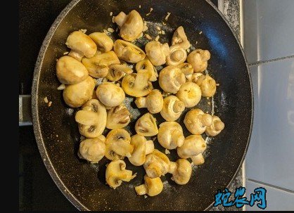 蒜香蘑菇做法步骤图4