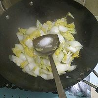 清炒白菜减肥食谱做法图