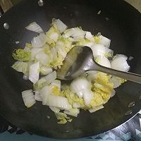 清炒白菜减肥食谱做法图