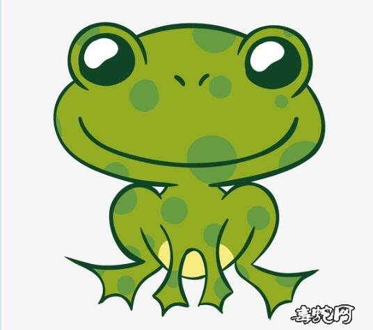 青蛙卡通可爱图片1