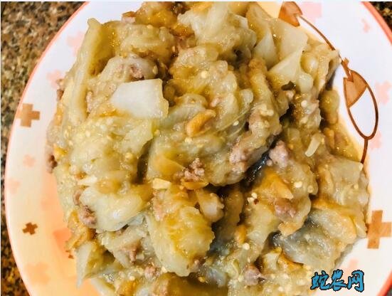 香炒白茄子
