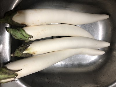 香炒白茄子步骤图