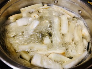 香炒白茄子步骤图