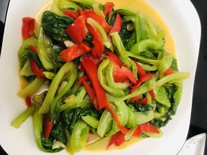 炒生菜的做法步骤图7