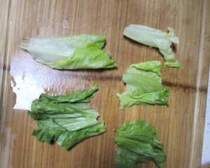 炒生菜的做法步骤图1