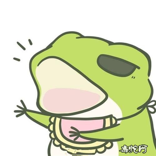 青蛙头像、最近最火的网红青蛙图像大全!