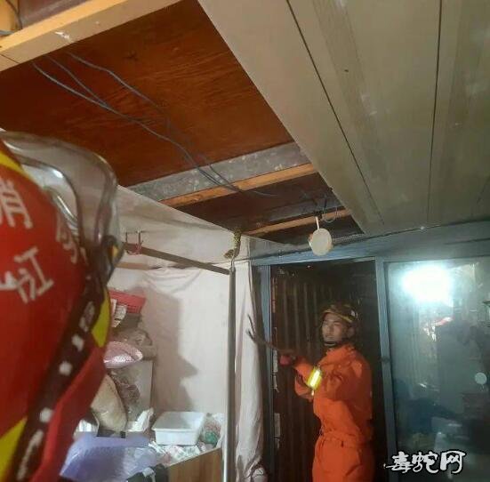 抓王锦蛇为什么会那么臭?杭州消防员帮助抓蛇臭的快吐了!