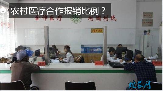 农村医疗合作报销比例?
